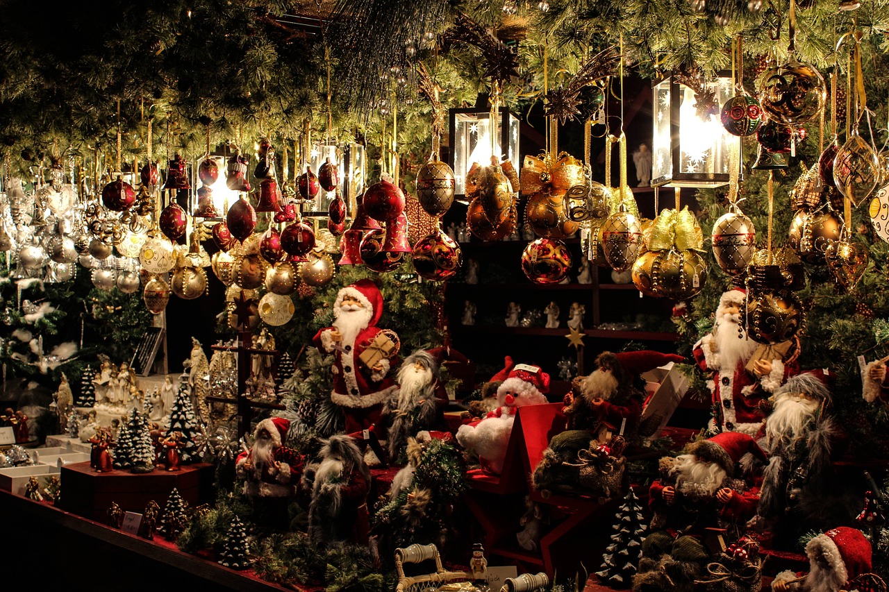 christmas market, christmas stand, sale Kölner Weihnachtsmarkt